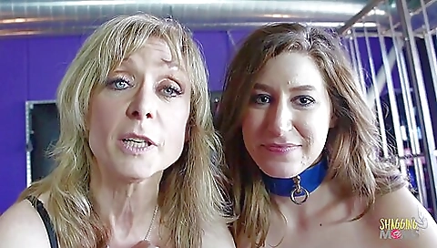 Mature Lesbian Nina Hartley Behind The Tour With Her Sexy Friends